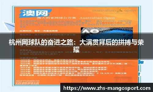 杭州网球队的奋进之路：大满贯背后的拼搏与荣耀