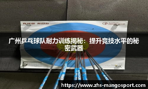 广州乒乓球队耐力训练揭秘:提升竞技水平的秘密武器